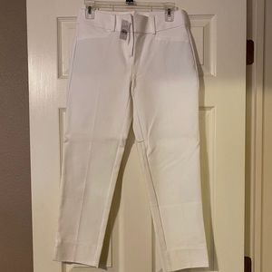 LOFT White Riviera Pant. NWT